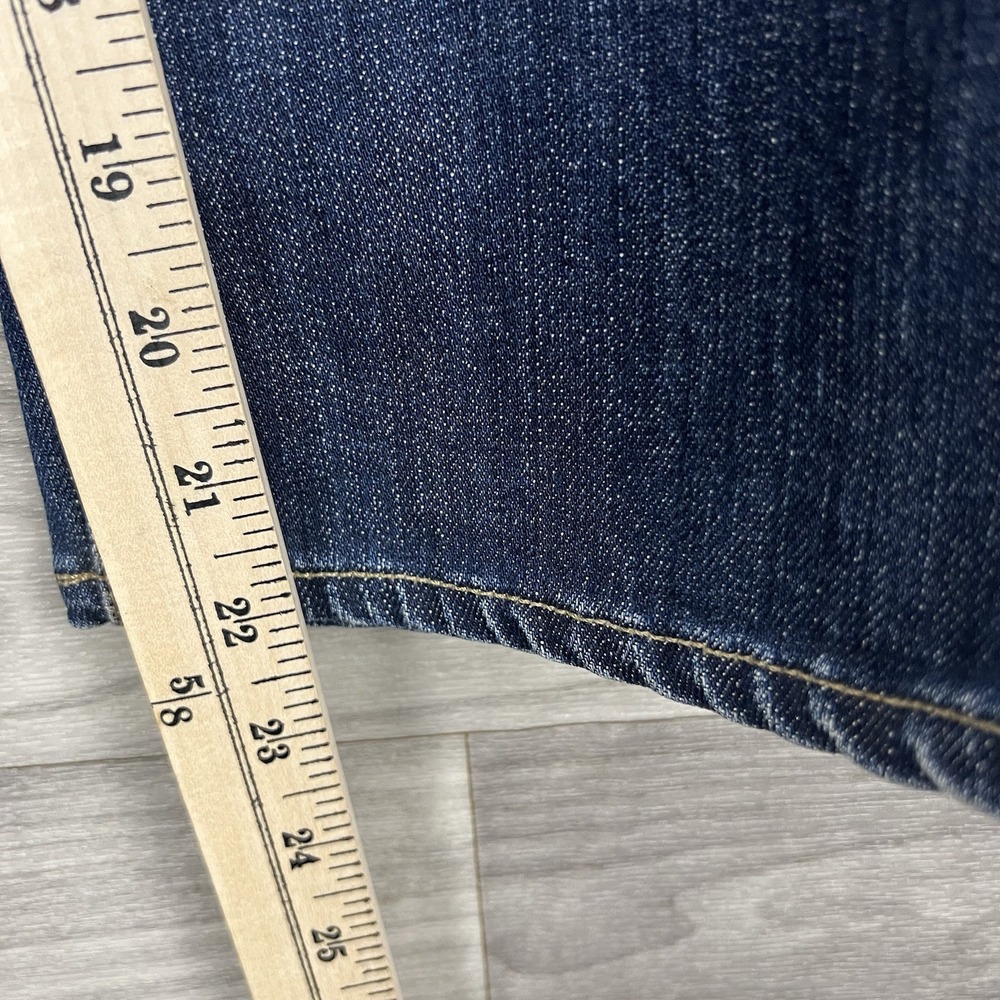 Paige Jeans Womens 30 Blue Medium Wash Capris Hollywood Hills Urban Basic Y2K - Picture 5 of 16